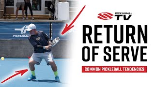 Use These Tips To Master The RETURN OF SERVE In Pickleball  Mark Renneson Pickleball Strategy 🔥 [upl. by Cowley182]