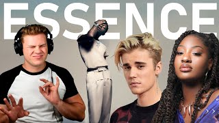 FIRST WIZKID REACTION  WizKid  Essence ft Justin Bieber amp Tems  Official Audio  REACTION [upl. by Yrneh392]