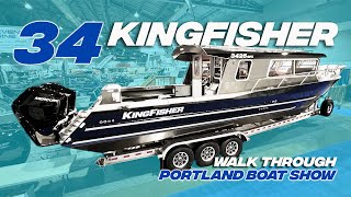 Experience the 3425 GFX Kingfisher w Twin Mercury 400 Outboards [upl. by Peirce821]