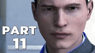 DETROIT BECOME HUMAN Walkthrough Gameplay Part 11  THE NEST PS4 Pro [upl. by Eilrahc]