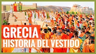 Curso Historia del Traje y de la Moda La Vestimenta Griega [upl. by Cornel]