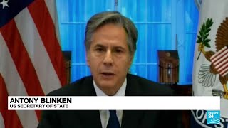 Blinken defends Afghan withdrawal at angry US congressional hearing • FRANCE 24 English [upl. by Airol120]