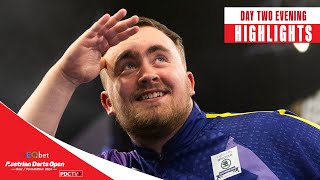 INSANE AVERAGES  Day Two Evening Highlights  2024 Austrian Darts Open [upl. by Valerie885]