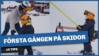 10 tips när ditt barn ska åka skidor första gången [upl. by Ddat]