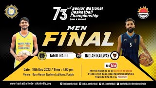 73rd Senior National Basketball ChampionShip  Men Final Match [upl. by Nore]