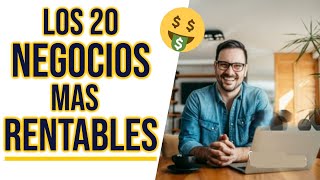 Los 20 negocios mas rentables en 2024 [upl. by Ialda252]