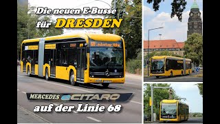 Busse in Dresden  Die neuen EBusse für Dresden [upl. by Allistir]