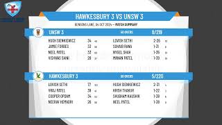 Hawkesbury 3 v UNSW 3 [upl. by Holmes]