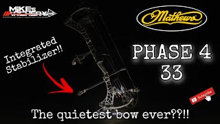 2023 Mathews Phase 4 33 Bow Review by Mikes Archery [upl. by Lemart]