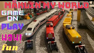 Train set from Märklin my world [upl. by Blondell]