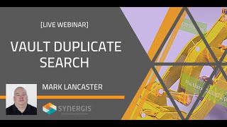 Autodesk Vault  Duplicates Search Functionality [upl. by Iraam]