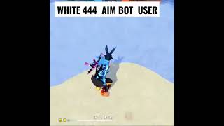 WHITE 444 AIM BOT USAR white 444 hacker traning groundwhite444 trinding shorts freefire viral [upl. by Ocimad]