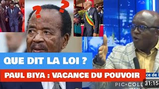 🛑😱URGENT🇨🇲 ❗EQUINOXETV CONFIRME LA CONSTATATION DE LA VACCANCE DU POUVOIR 🙏🏾🙏🏾 [upl. by Latreece]