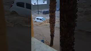 Fuertes Inundaciones en Montserrat Valencia España 29102024 schorts [upl. by Burhans823]