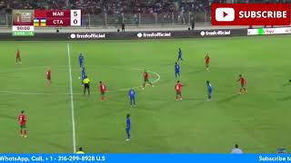 Morocco vs Central Africa Republic  AFCON 2025 [upl. by Lachance]