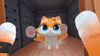 Crazy Cat FINALLY Leaves The House  I Am Cat VR Full Game [upl. by Greenberg]