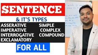 Sentence  What is Sentence  Sentence and its types  Sentence Classification … [upl. by Chastity91]