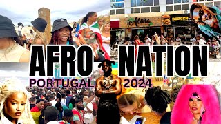 Afro Nation Portugal 2024 Rema Flavour Asake Nicki Minaj Uncle Waffles Amapiano WEEKLY VLOG [upl. by Phenice256]