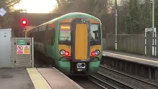 377447212 depart Sanderstead  Thursday 1st February 2024 [upl. by Aliemaj]