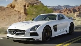 Mercedes SLS AMG Black Series Über 600 PS für den Flügeltürer [upl. by Kramal599]