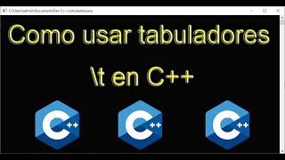 Como usar tabuladores en C [upl. by Cam]