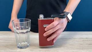 Stanley 8oz Classic Easy Fill Wide Mouth Flask [upl. by Hendrix894]