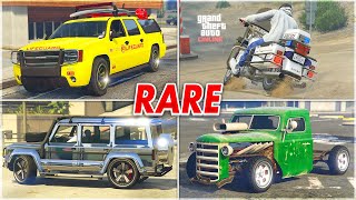 UPDATED 2024 How To Get ALL Rare Cars In GTA 5 Online All Rare Vehicle Locations Guide [upl. by Yneffit]