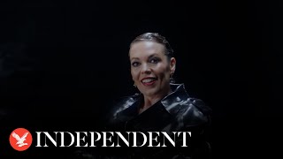 Latexclad Olivia Colman stars as oil executive in Richard Curtiss climate change campaign [upl. by Eneiluj]