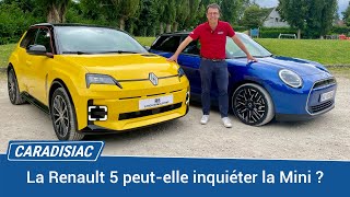 La Renault 5 peutelle inquiéter la Mini [upl. by Ennaeilsel526]