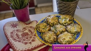 Gougère aux épinards  Recette Kuzco [upl. by Karissa]