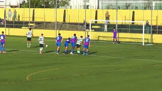 Leça FC X Maia Lidador Camp Dest 1ª Div Sub 19 [upl. by Eciuqram]