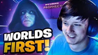 Reacting to My WORLDS FIRST Prophecy Dungeon [upl. by Bo]