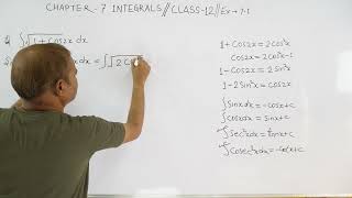 Integrals Chapter 7 Class 12 NCERT  Exercise 71  PART 4 [upl. by Hada]