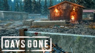 Days Gone  Clear Nests Logging Camp Infestation [upl. by Nannarb]