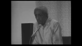 J Krishnamurti  Brockwood Park 1978  Seminar 1  The art of questioning [upl. by Heywood366]