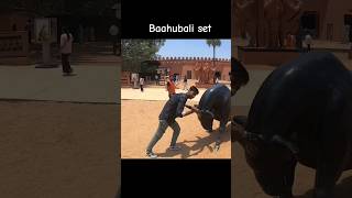 Baahubali set Hayderbad ramoji film city [upl. by Ennairb]