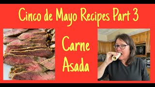 How To MARINATE CARNE ASADA  Cinco de Mayo Party Foods [upl. by Sams]