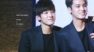 151005 MeetampGreet 세븐틴 원우 만세 [upl. by Esirtal]