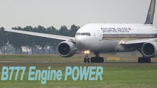 B777 GE90 and RR Engine POWER Whoah What A Sound [upl. by Torbert]