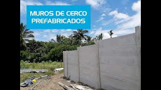 Muros de Cerco Prefabricados ¿Escuchaste de ellos [upl. by Nirel]