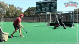 Goalkeeping Drills for Field Hockey [upl. by Godden11]