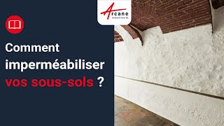 Imperméabilisez vos sous sols durablement [upl. by Ycnan]