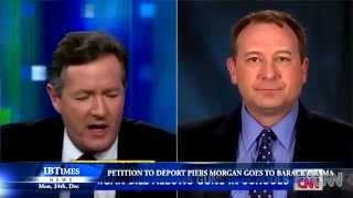 Petition to deport Piers Morgan goes to Barack Obama [upl. by Navek]