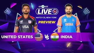 T20 World Cup  USA vs India Preview [upl. by Belvia547]