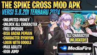 Download The Spike Cross Mod Apk  Versi 58201 Terbaru 2024  Unlock All Character Review [upl. by Harriot]