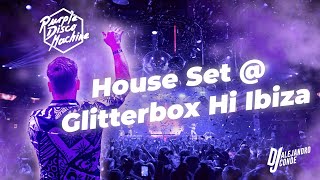 Purple Disco Machine House Set  Glitterbox Hï Ibiza By DJ Alejandro Conde [upl. by Greenlee]