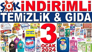 ŞOK İNDİRİMLERİ BU HAFTA  TEMİZLİK VE GIDA KAMPANYALI ÜRÜNLER ŞOK 3 OCAK 2024  ŞOK MARKET İNDİRİMİ [upl. by Burnley910]