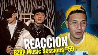 REACCION a Natanael Cano  BZRP Music Sessions 59 [upl. by Crelin490]