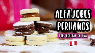 ALFAJORES PERUANOS CLÁSICO DE CHOCOLATE Y NIDITOS [upl. by Beebe]