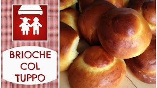 Brioche col Tuppo da servire con Granita e Gelato Dolci 2CK [upl. by Nidnal]